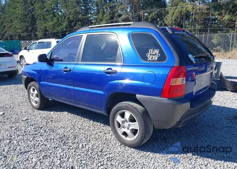 2008 Kia Sportage Lx from USA, damaged, VIN KNDJF724087496691